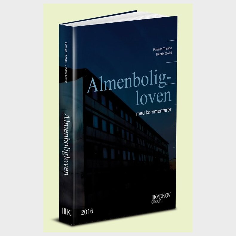 Almenboligloven - Pernille Thrane - Bog