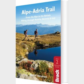 Bradt - Alpe-adria Trail - Rudolf Abraham - English Book