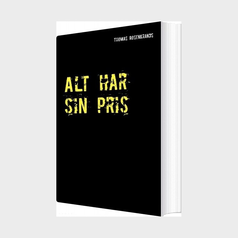 Alt Har Sin Pris - Thomas Rosenkrands - Bog