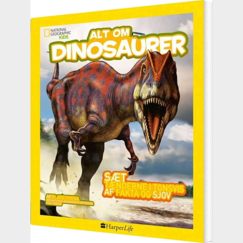 Alt Om Dinosaurer - Blake Hoena - Bog