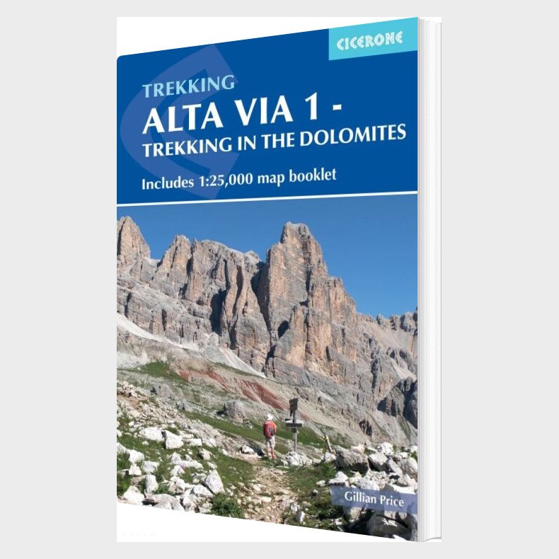 Alta Via 1 - Trekking In The Dolomites  - Gillian Price - English Book