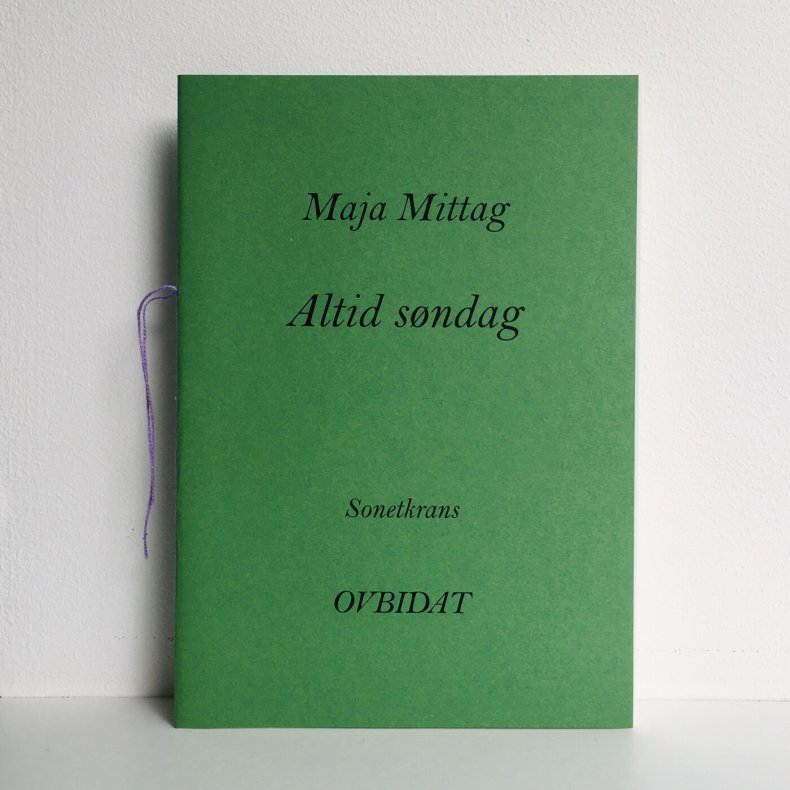 Altid Sndag - Maja Mittag - Bog