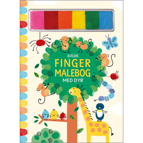 Forlaget Alvilda | Alvildas fingermalebog med dyr