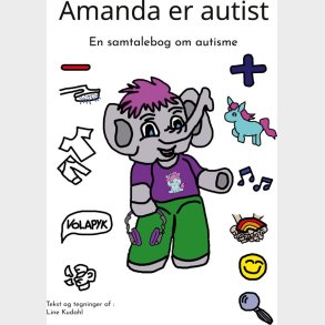 Amanda Er Autist - Line Kudahl - Bog