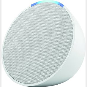 Amazon - Echo Pop Smart Speaker - White