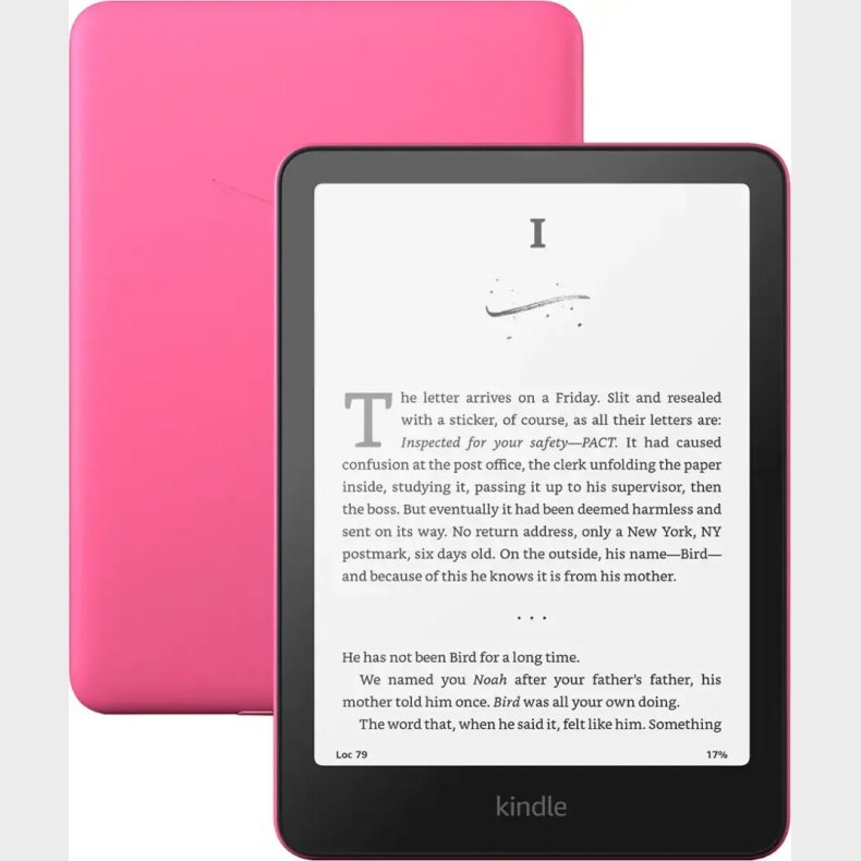 Amazon - Kindle Paperwhite 7 16gb 2024 Raspberry Red