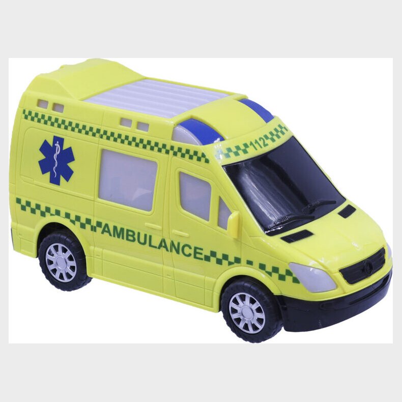 Leget�js Ambulance Med Lyd Og Lys - Bump N' Go - 1:20
