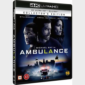 Ambulance - 2022 - 4K Blu-Ray