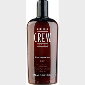 American Crew - Shampoo, Conditioner Og Body - Classic 3-in-1 450 Ml