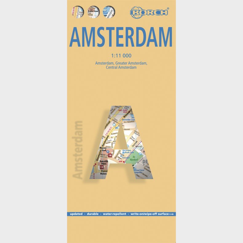 Amsterdam - Borch Maps  - English book