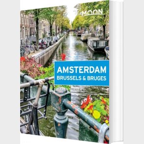 Amsterdam, Brussels & Bruges, Moon - Karen Turner - English Book