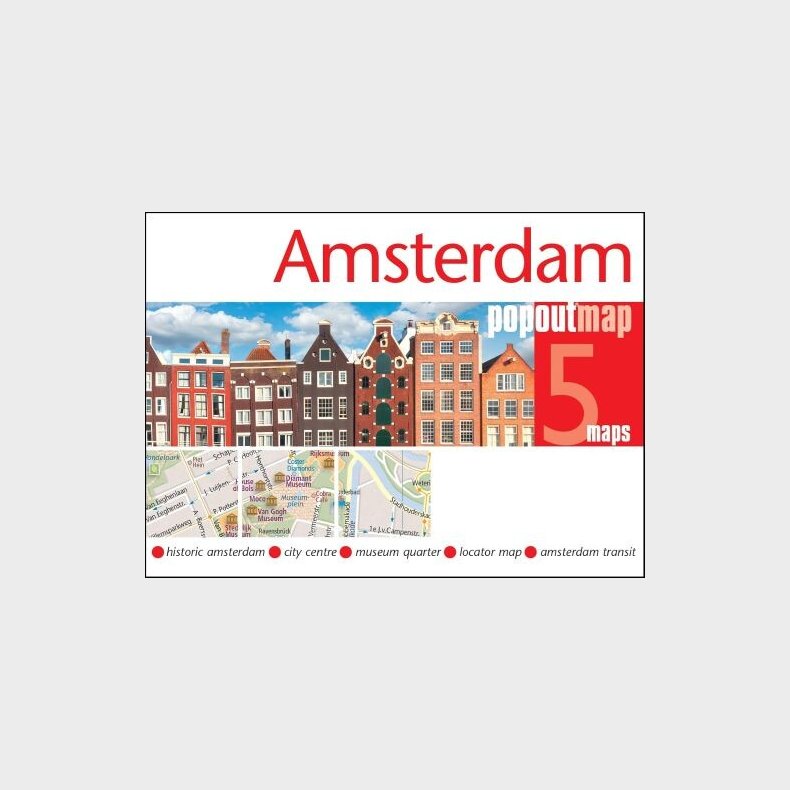 Amsterdam Popout Map - Popout Map - English Book