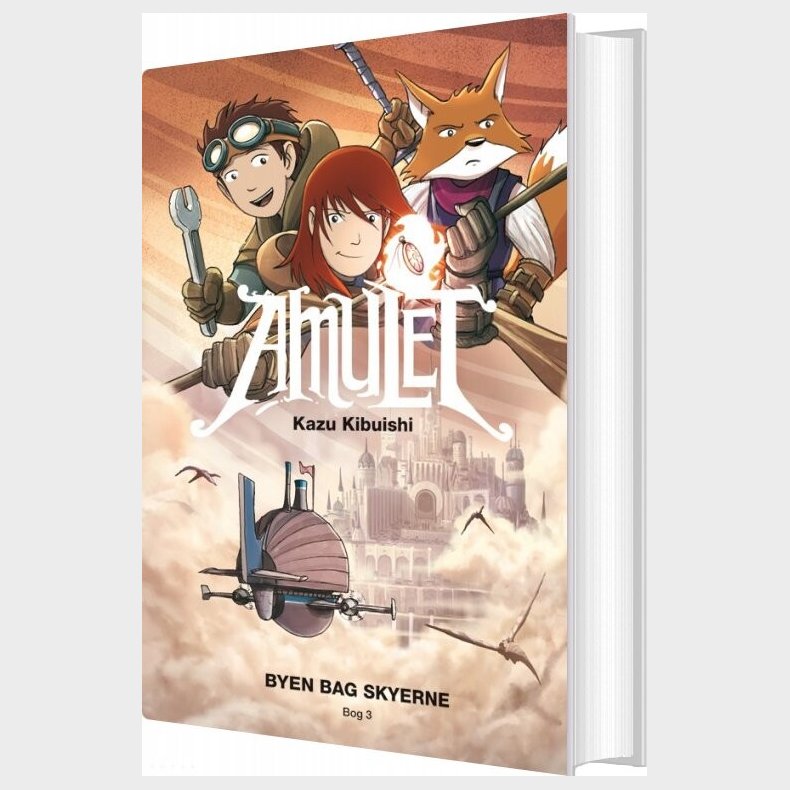 Amulet 3: Byen Bag Skyerne - Kazu Kibuishi - Bog
