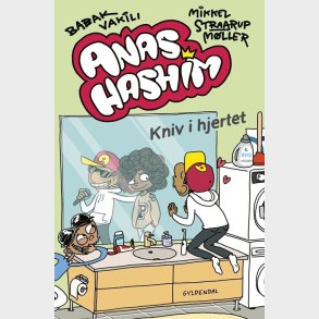 Anas Hashim - Kniv I Hjertet - Babak Vakili - Bog