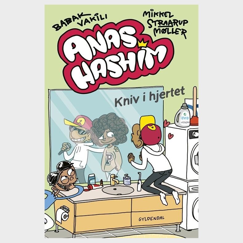 Anas Hashim - Kniv I Hjertet - Babak Vakili - Bog