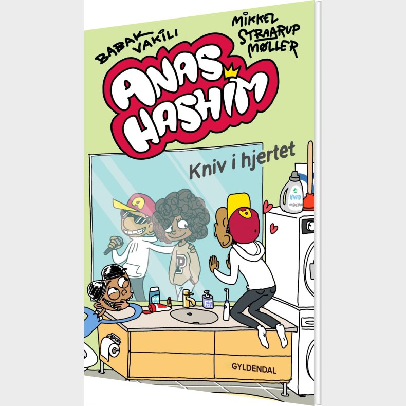 Anas Hashim - Kniv I Hjertet - Babak Vakili - Bog