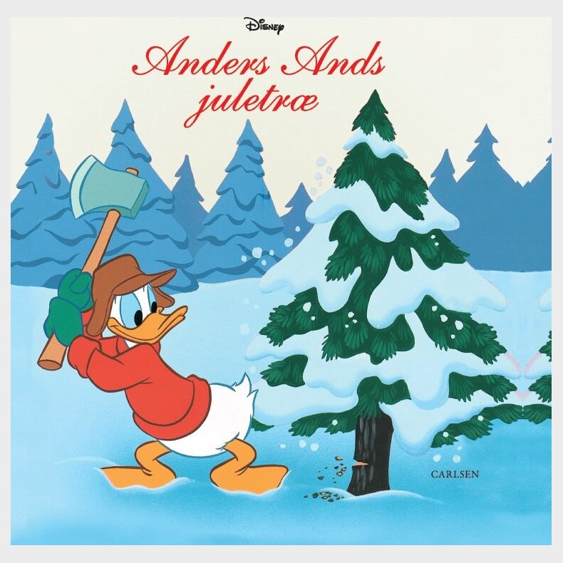 Anders Ands Juletr - Disney - Bog