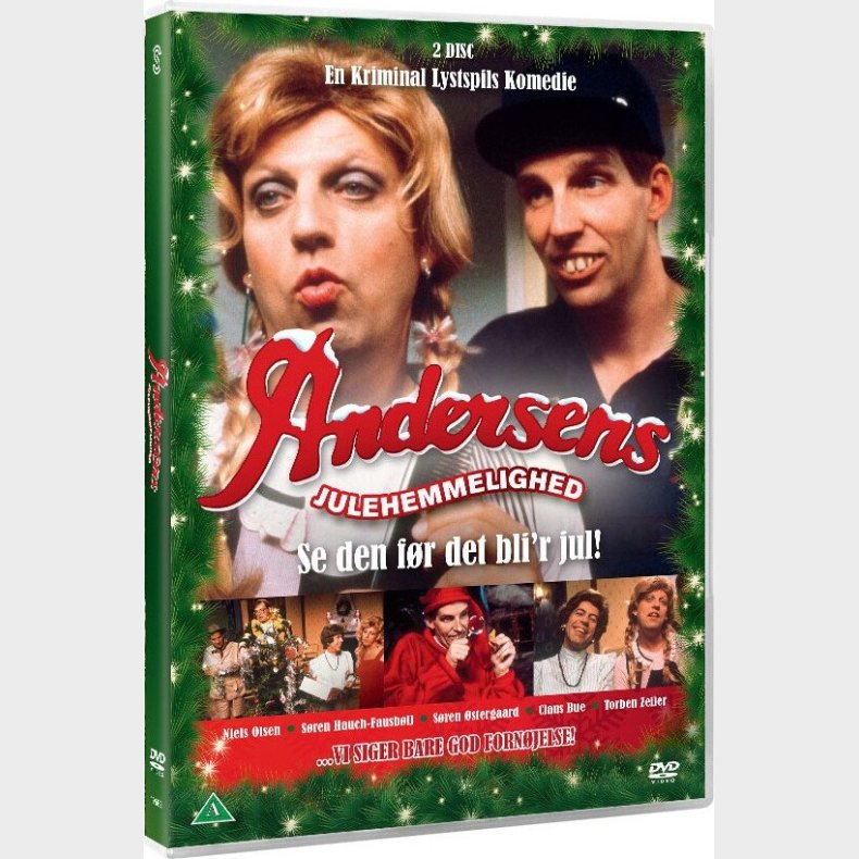 Familien Andersens Julehemmelighed - Tv2 Julekalender 1993 - DVD - Tv-serie
