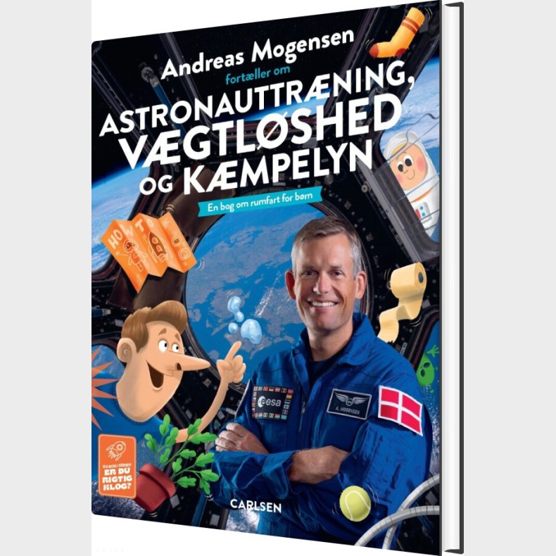 Andreas Mogensen Fortller Om Astronauttrning, Vgtlshed Og Kmpelyn - Thomas Brunstrm - Bog