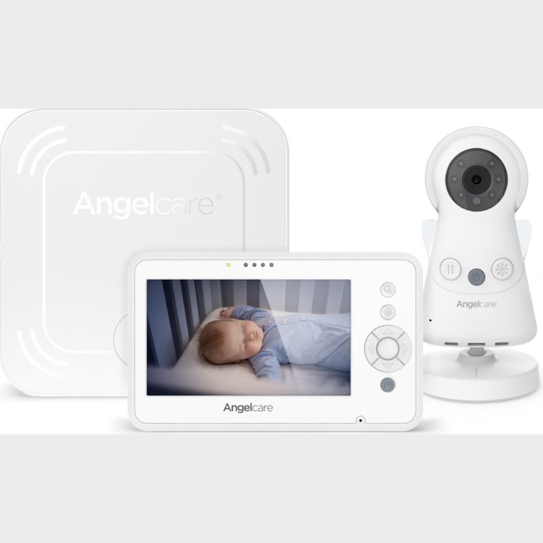 Angelcare - Baby Bevgelses Monitor Hvid