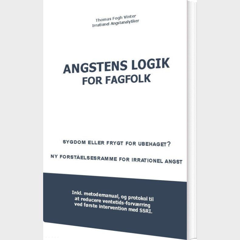 Angstens Logik For Fagfolk - Thomas Fogh Vinter - Bog