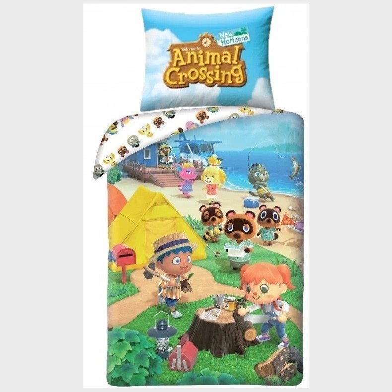 Animal Crossing Senget�j  140x200 cm  100 procent bomuld