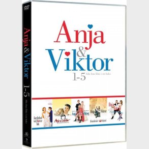 Anja Og Viktor Boks - Alle 5 Film - DVD - Film