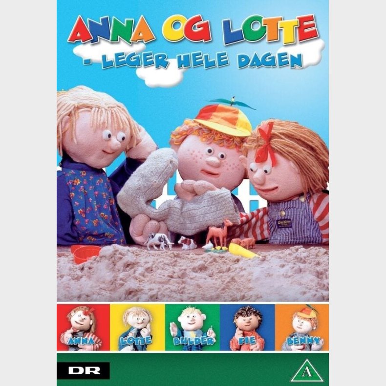 Anna Og Lotte - Leger Hele Dagen - DVD - Film