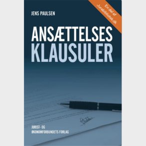 Ansttelsesklausuler - Jens Paulsen - Bog