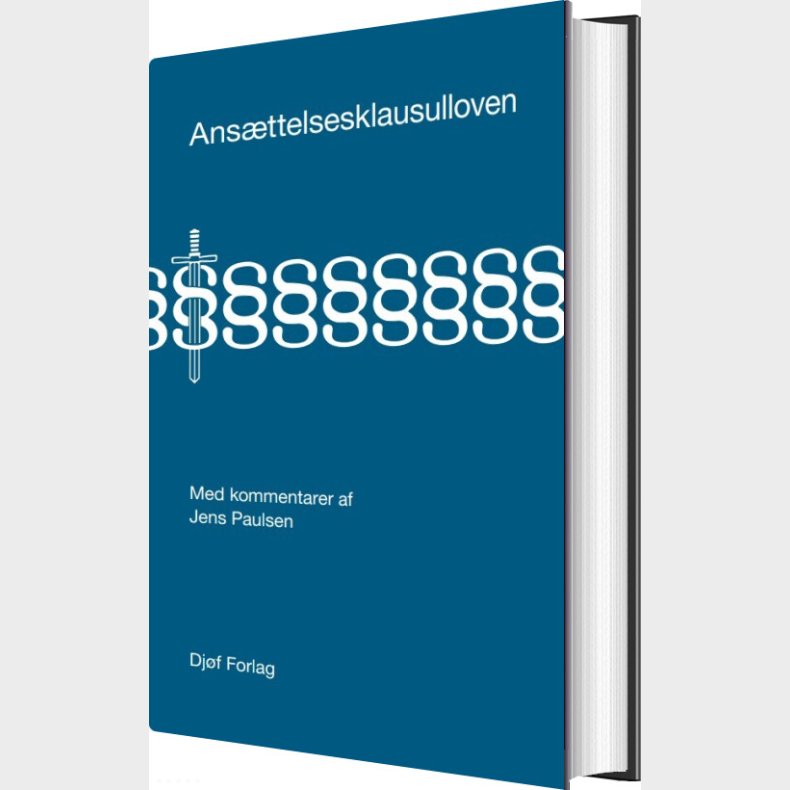 Ans�ttelsesklausulloven Med Kommentarer - Jens Paulsen - Bog
