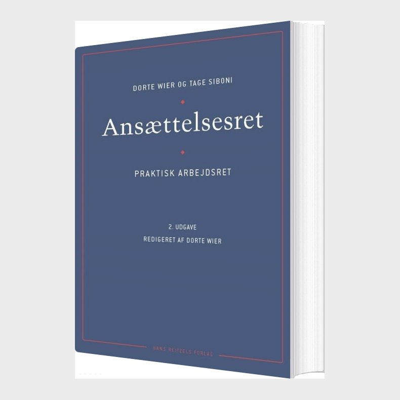 Ans�ttelsesret - Tage Siboni - Bog