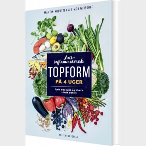 Anti-inflammatorisk Topform P 4 Uger - Martin Kreutzer - Bog