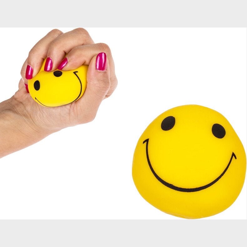 Anti Stress Fidget Bold - Til Brn Og Voksne - Smiley Face