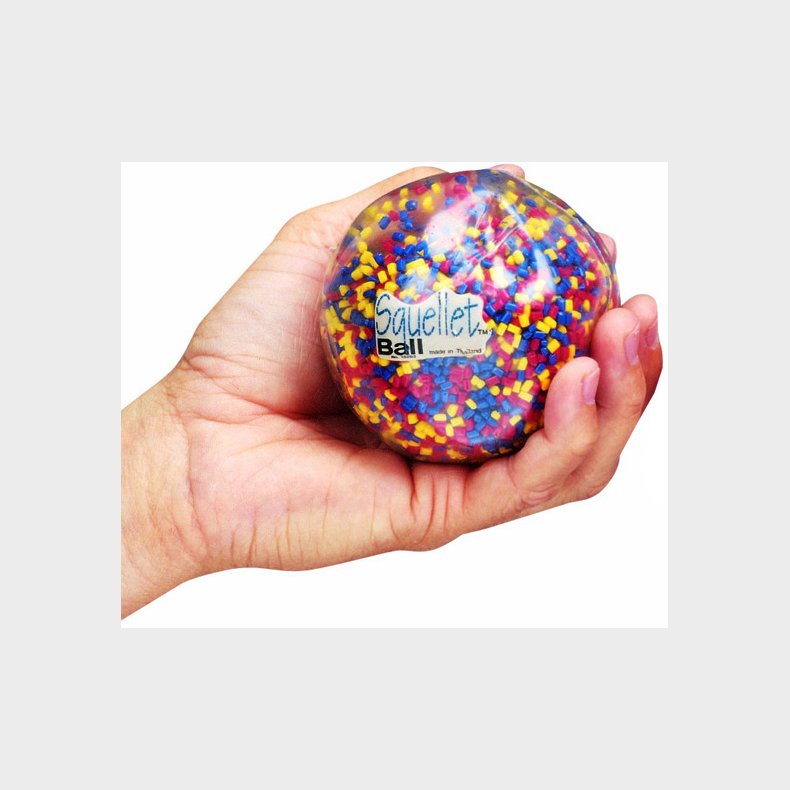 Spordas | Anti-stress bold - transparent m. perler