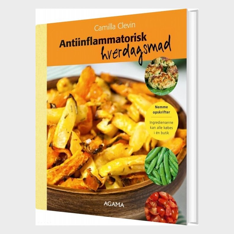 Antiinflammatorisk Hverdagsmad - Camilla Clevin - Bog