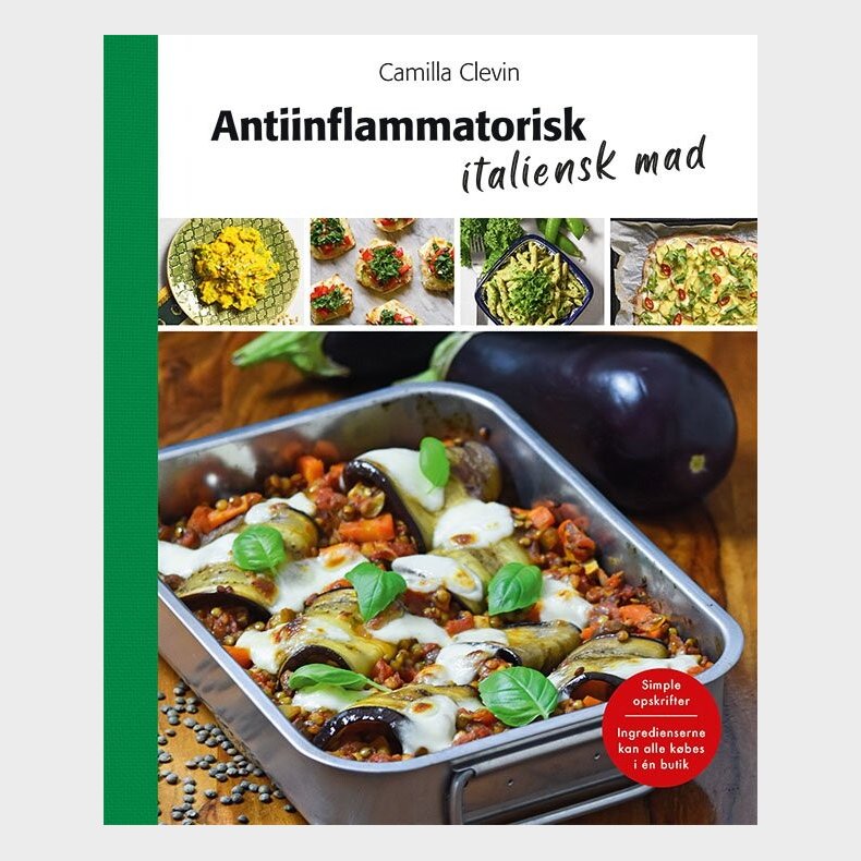 Antiinflammatorisk Italiensk Mad - Camilla Clevin - Bog