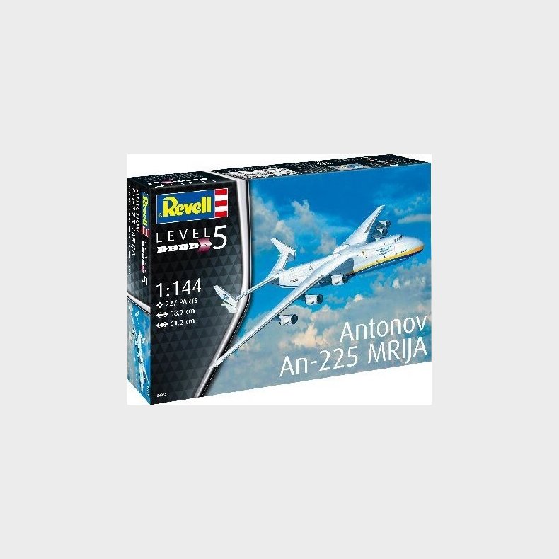 Revell - Antonov An-225 Mrija Fly Byggest - 1:144 - Level 5 - 04958