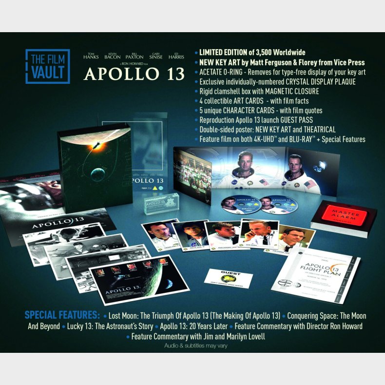 Apollo 13 - Vault Edition  - 4K Blu-Ray