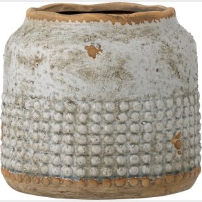 Bloomingville - Apollo Deko Vase - Gr - Terrakotta - H 16 Cm