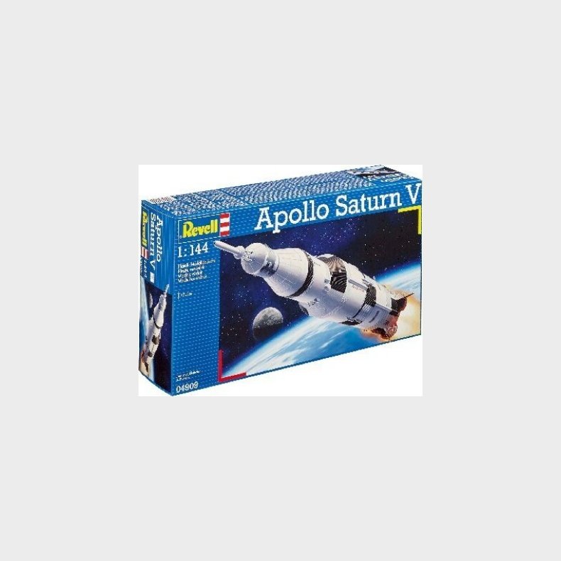 Revell - Apollo Saturn V Model Rumraket - 1:144 - 04909