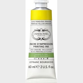 Charbonnel - Printing Ink Maling - Primrose Yellow 60 Ml