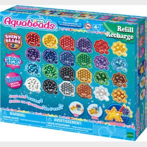 Aquabeads Perler - Shiny Refill S�t - 2000 Stk