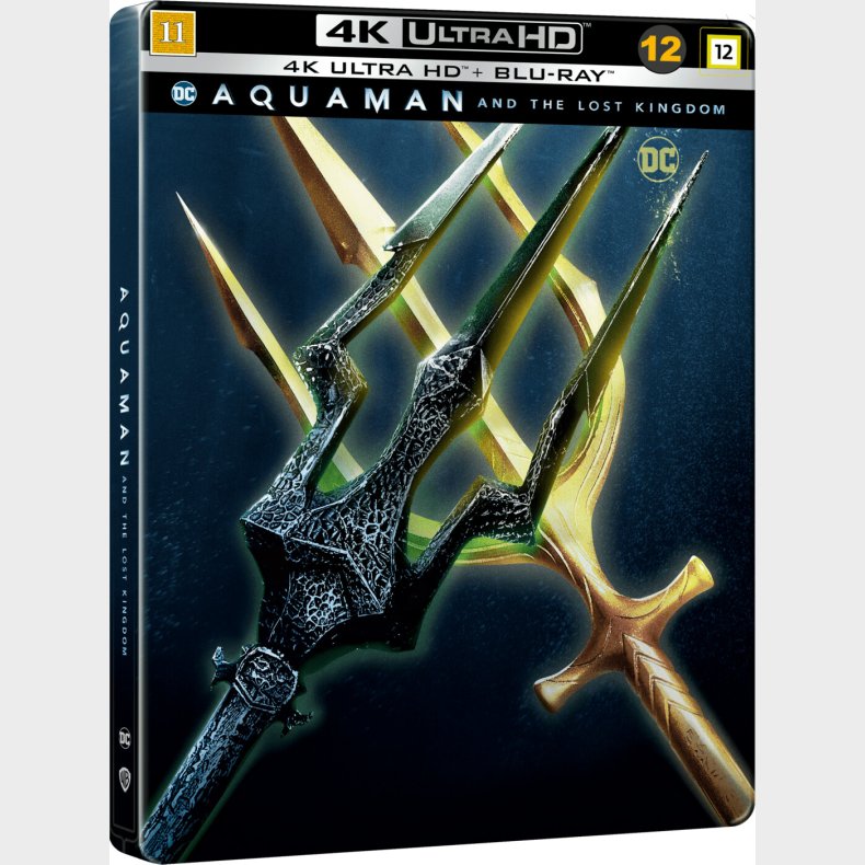 Aquaman And The Lost Kingdom - Steelbook - 4K Blu-Ray
