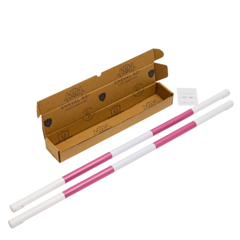 Cheval Roi | Cheval Roi tilbehr - Bomme, Hvid/rosa 2 stk