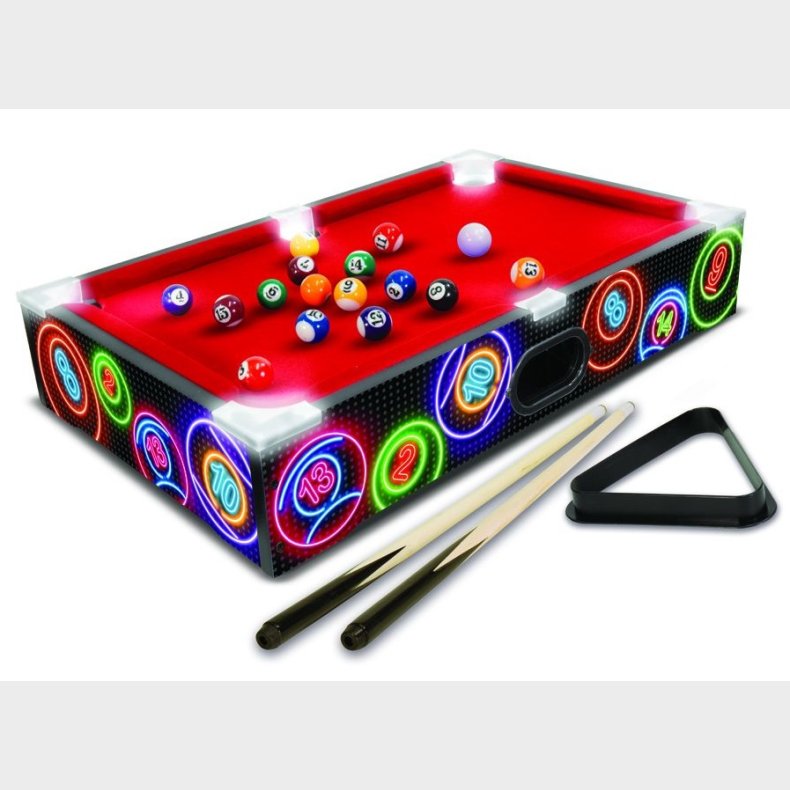 Arcade Pool Neon med LED-Lys