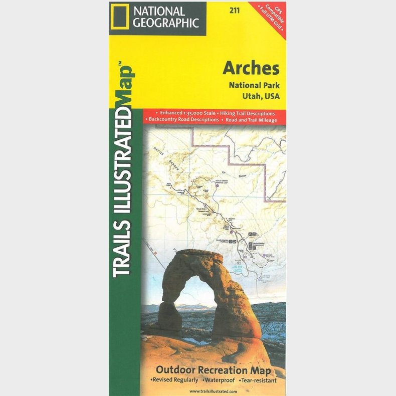 Arches National Park - National Geographics - English Book