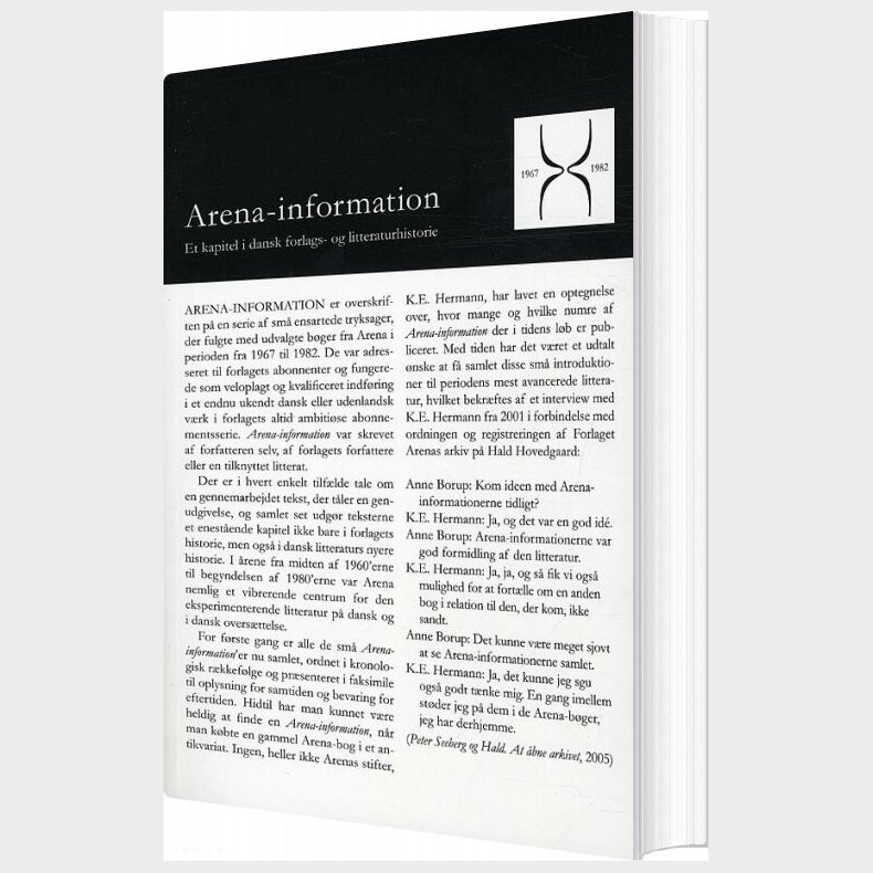 Arena-information 1967-1982 - Thomas Hvid Kromann - Bog