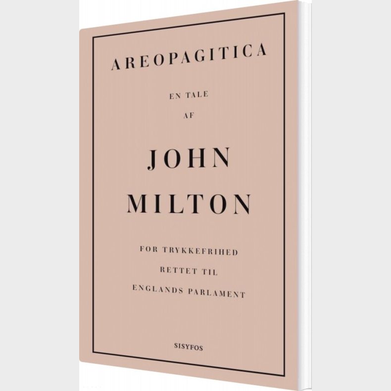 Areopagitica - John Milton - Bog