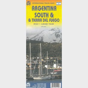Argentina South & Tierra Del Fuego - English book
