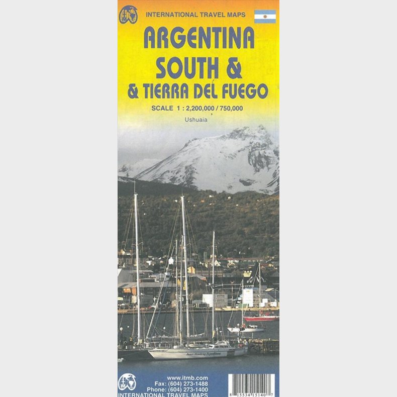Argentina South & Tierra Del Fuego - English book